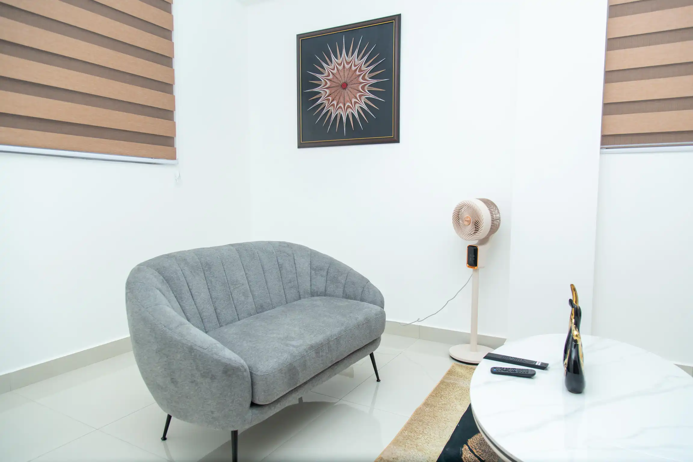 SweetSena Suites — cozy living area