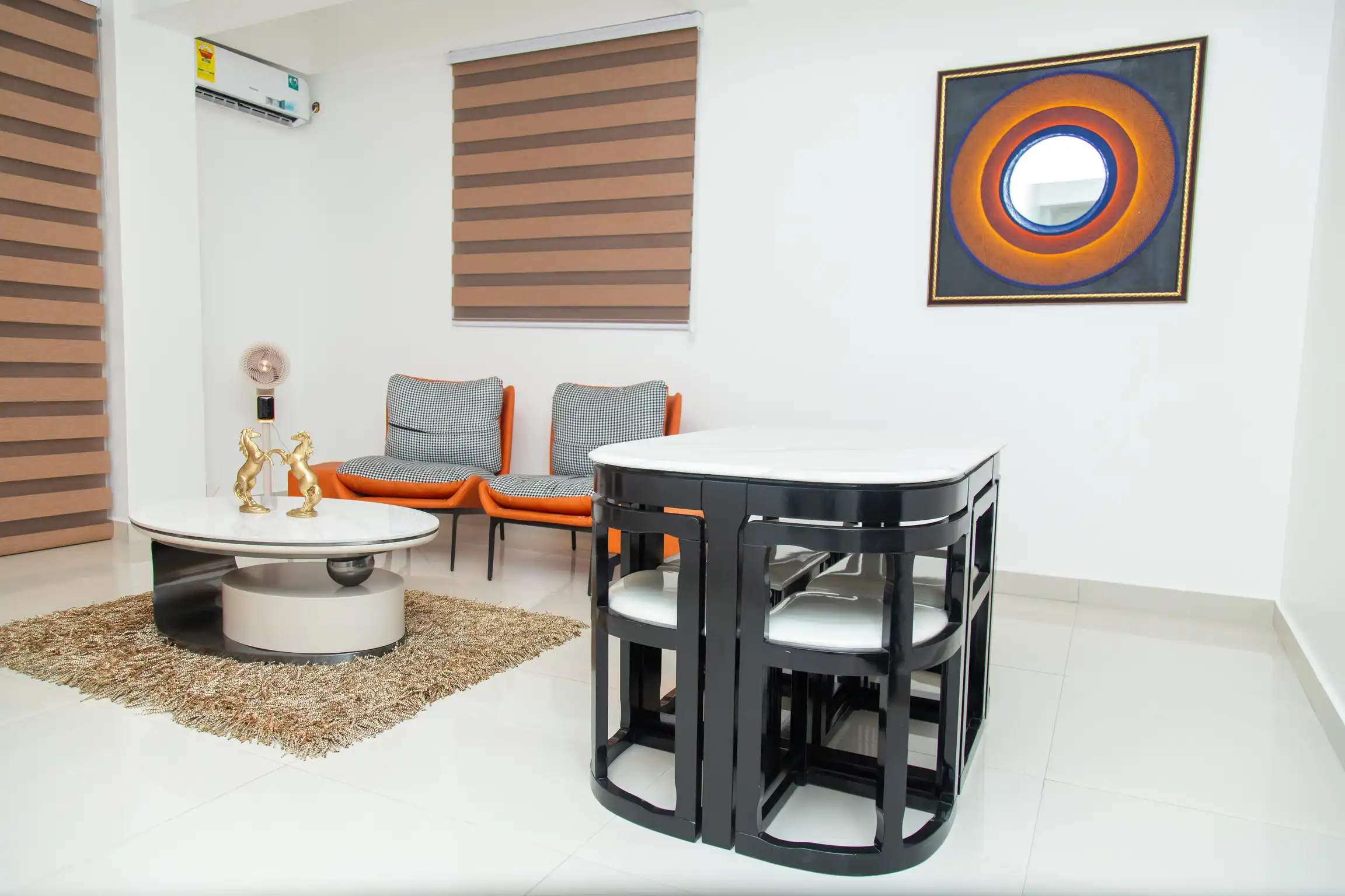 Spacious living area